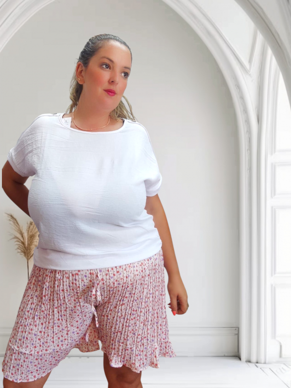 BERMUDAS PLISADA