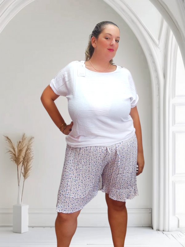 BERMUDAS PLISADA