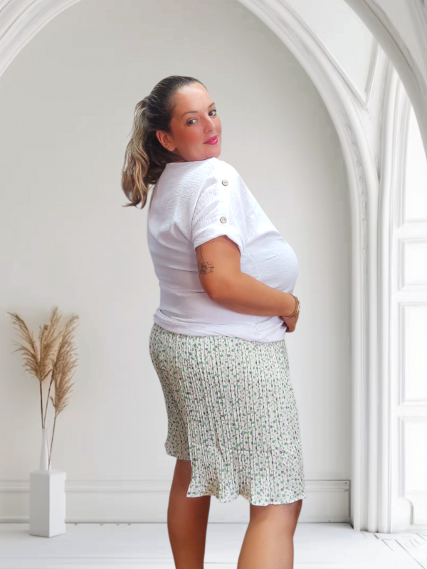 BERMUDAS PLISADA