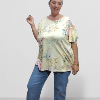 CAMISETA FLOR