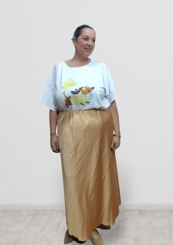FALDA SATÉN
