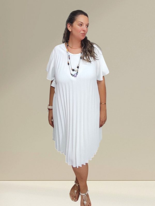 VESTIDO PLISADO