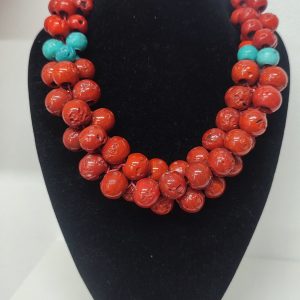 HINDU TURQUESA ROJO