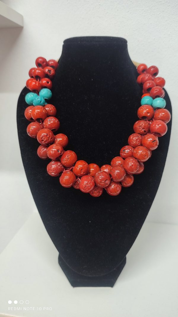 HINDU TURQUESA ROJO