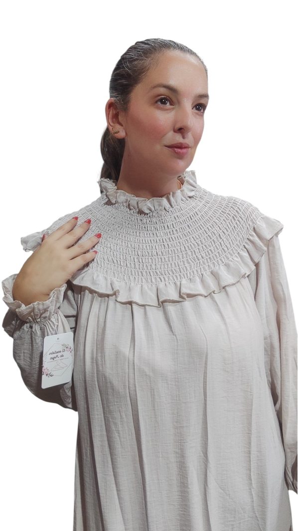 VESTIDO BABERO T.U