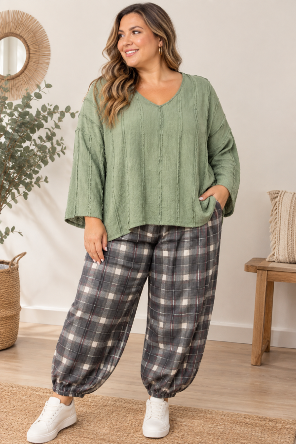BLUSA CALADA